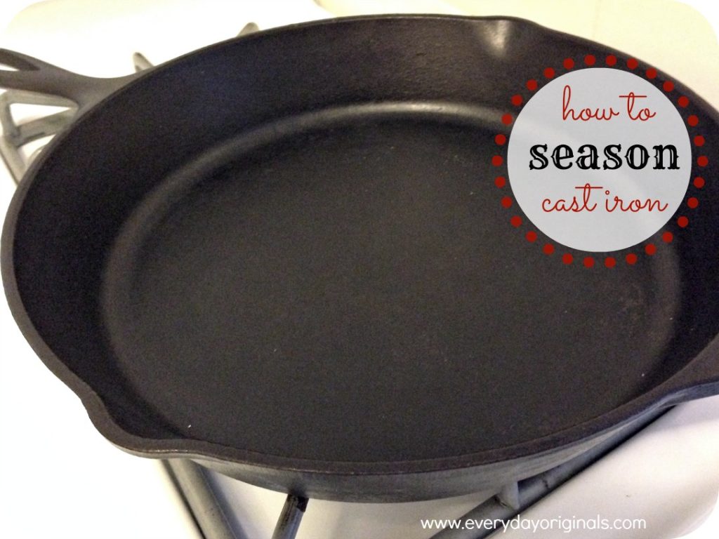 season a cast iron pan