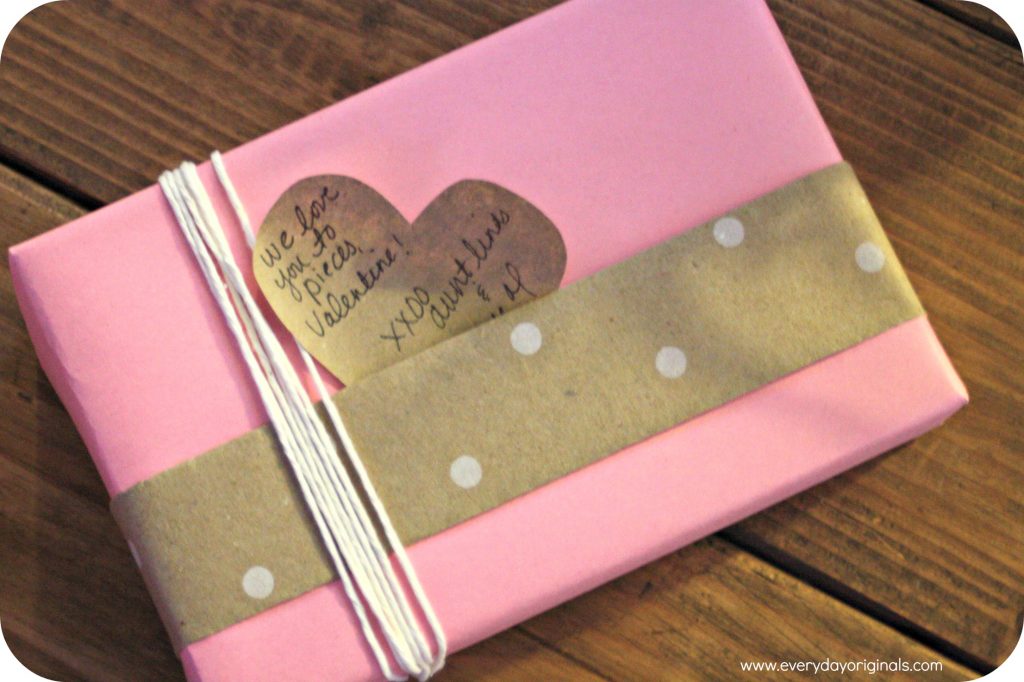 valentine wrapping