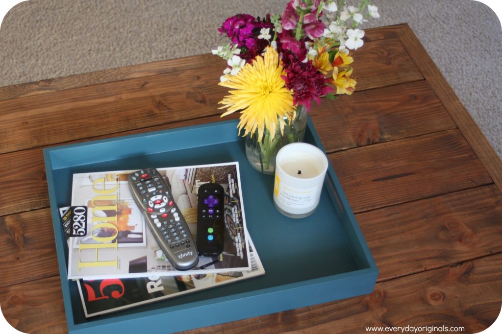 DIY lacquer tray