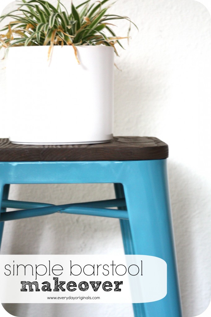 simple barstool makeover