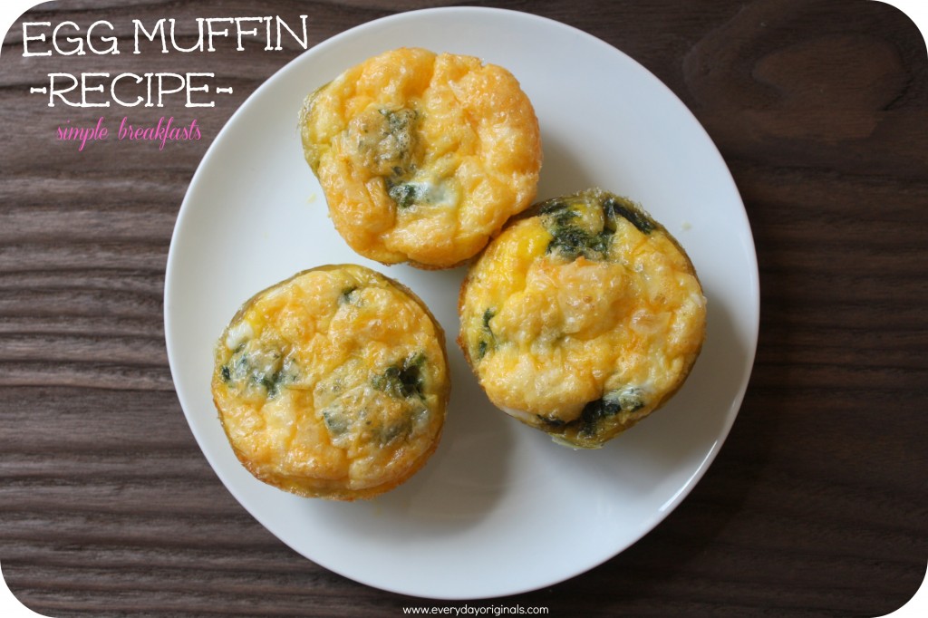 egg muffin recipe