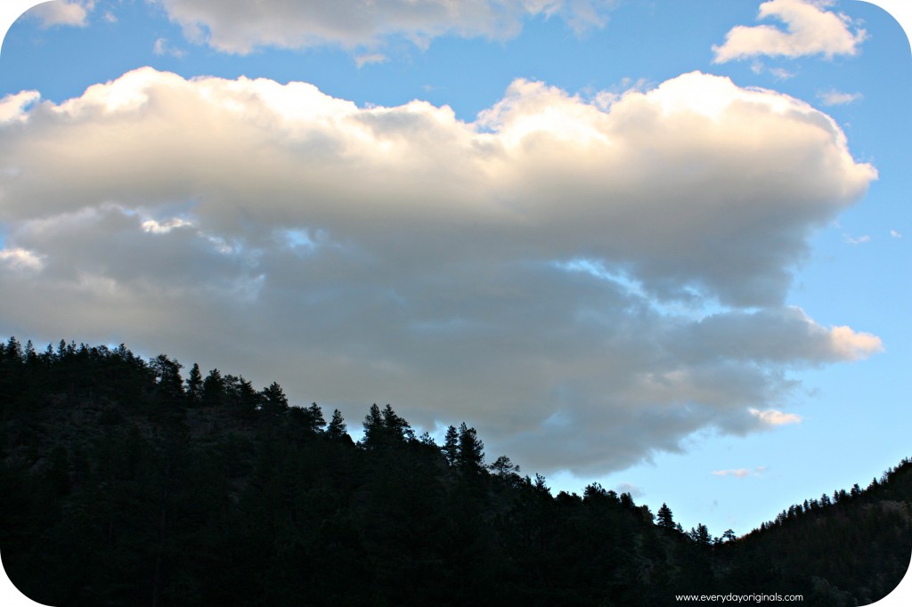 poudre canyon clouds