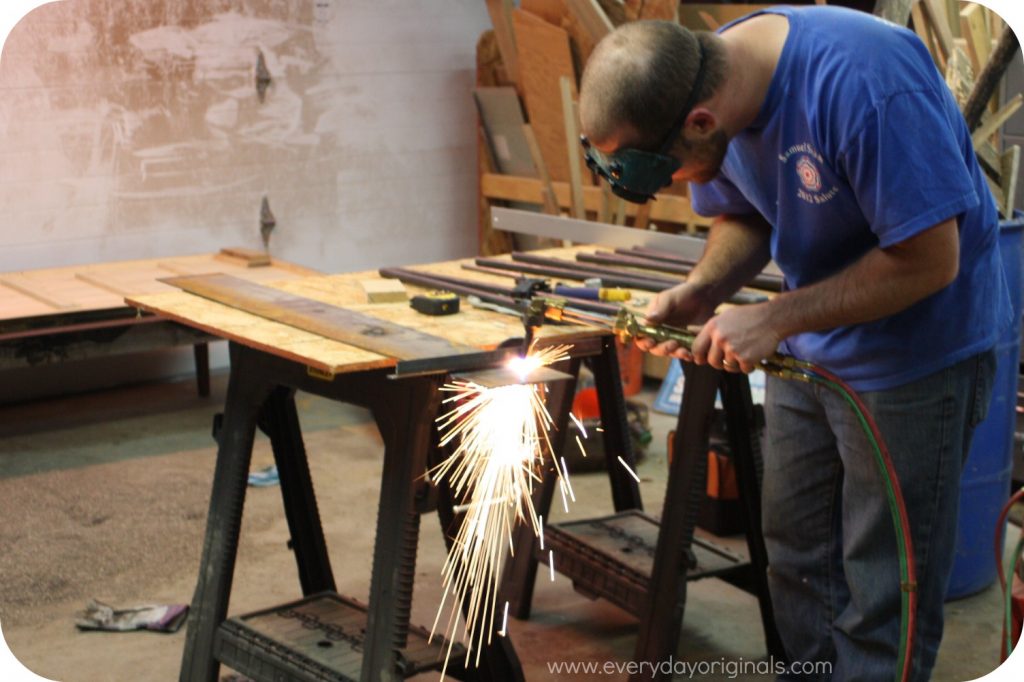 welding leg bases