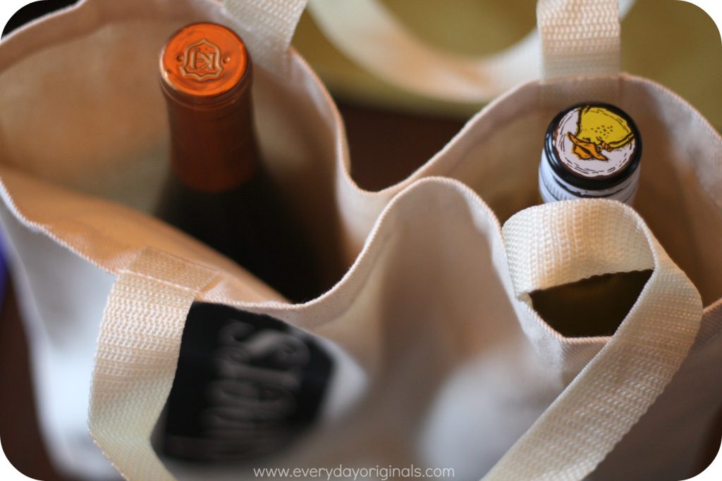 Double Wine Tote Bag Sewn