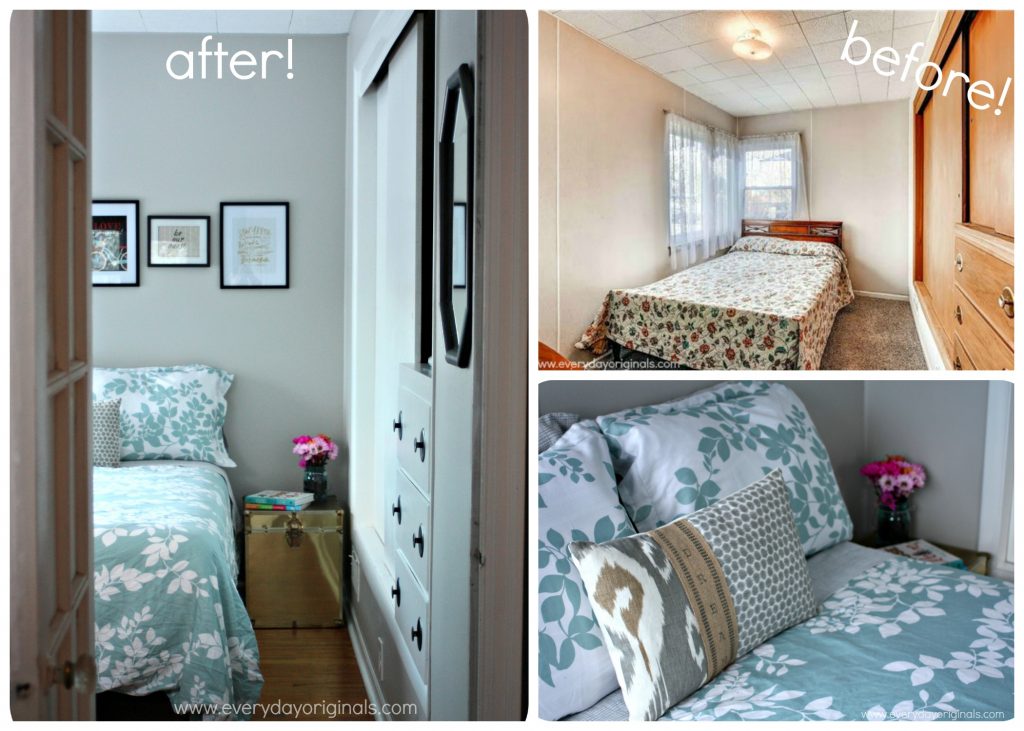 Guest Room Before and After