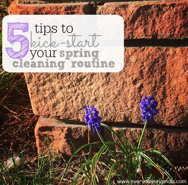 5 tips to kick start your spring cleaning routine