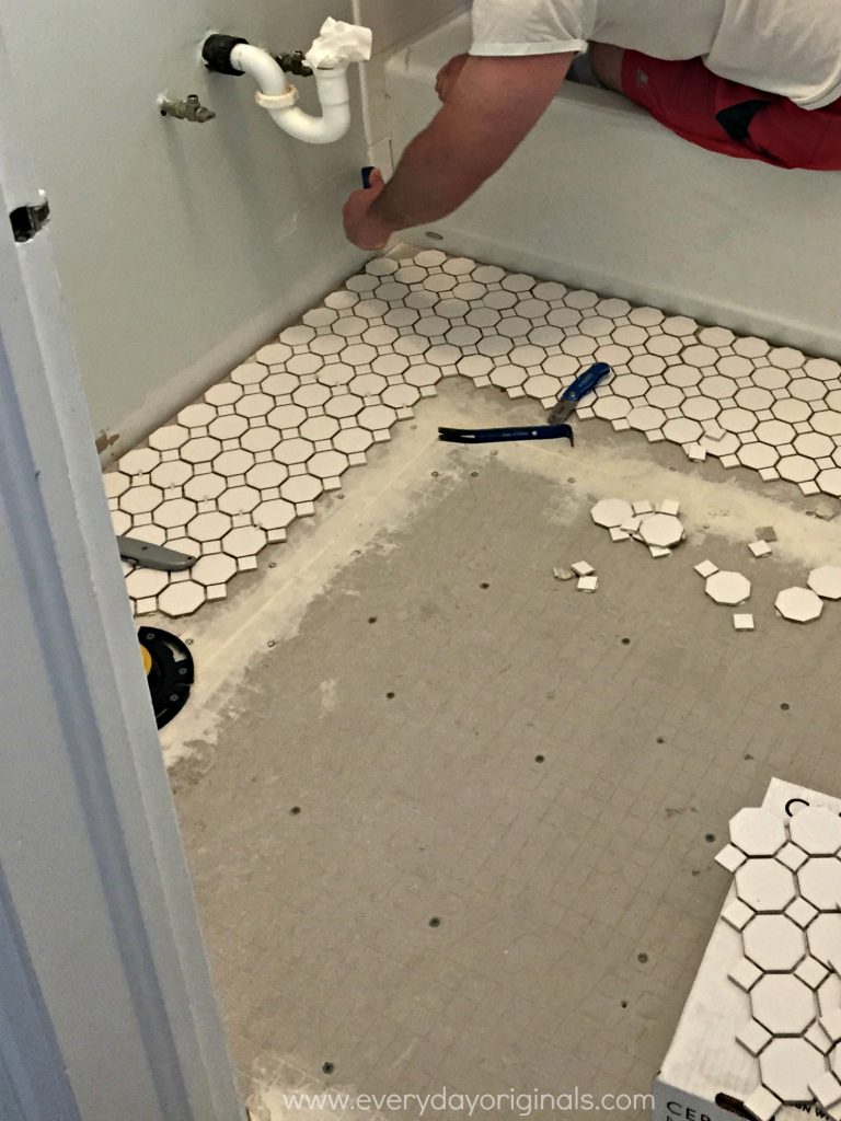 Laying Tile on Backer Board
