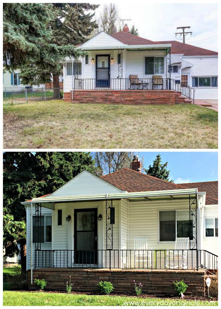 Curb Appeal Before & After