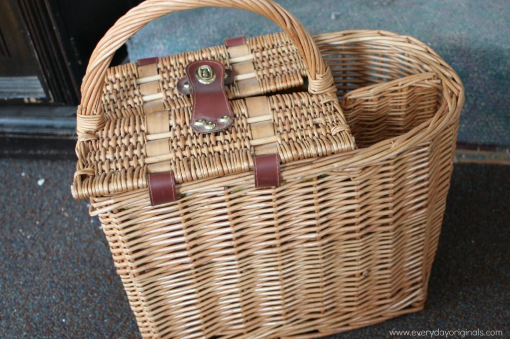 picnic basket before