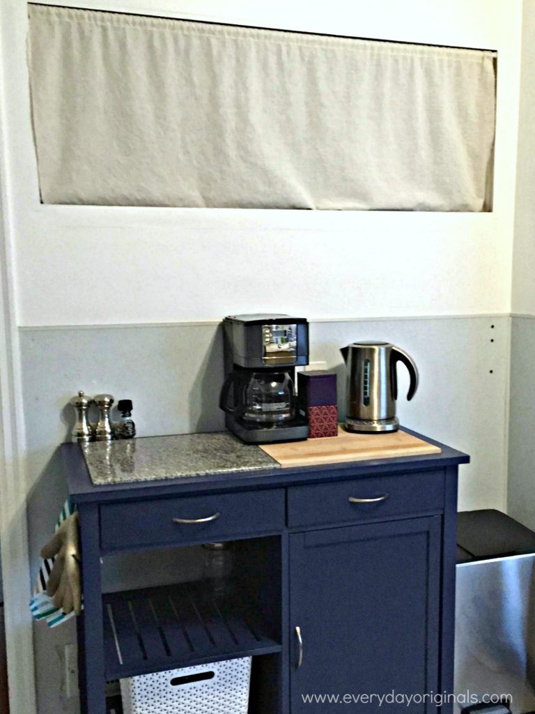 Kitchen Built In Cubby Covered
